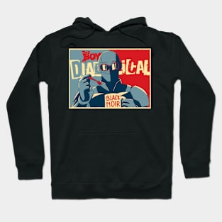 black noir the boys diabolical Hoodie